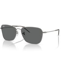 Ray-Ban - Rbr0102s Caravan Reverse Square Sunglasses - Lyst