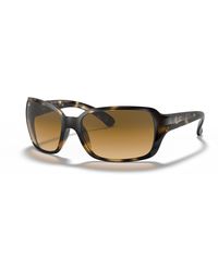 Ray-Ban - Rb4068 Sunglasses Frame Brown Lenses - Lyst