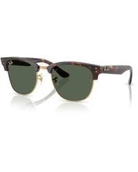 Ray-Ban - Clubmaster reverse sonnenbrillen fassung grau glas polarisiert - Lyst