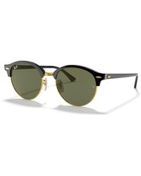 Ray-Ban - Clubround classic gafas de sol montura green lentes - Lyst