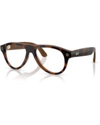 Ray-Ban - (gen 3) meta aviator optics rahmen demo gläser glas ai glasses - Lyst