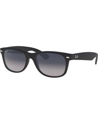 Ray-Ban - Rb4105 Folding Wayfarer Square Sunglasses - Lyst