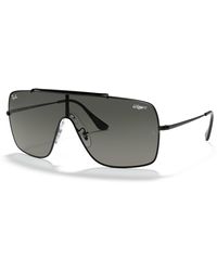 Ray-Ban - Sunglasses Man Wings Ii - Black Frame Grey Lenses 01-35 - Lyst
