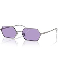 Ray-Ban - Yevi bio-based lunettes de soleil monture verres violet - Lyst