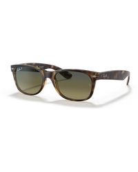 Ray-Ban - New wayfarer classic lunettes de soleil monture verres brun polarisé - Lyst