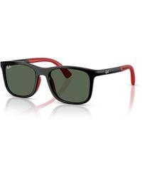 Ray-Ban - Rb9084s Kids Bio-based Sunglasses Frame Green Lenses - Lyst