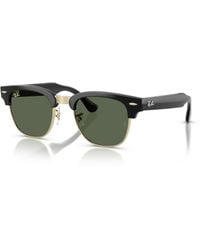 Ray-Ban - Meta Audio Clubmaster Frame Green Lenses Ai Glasses - Lyst