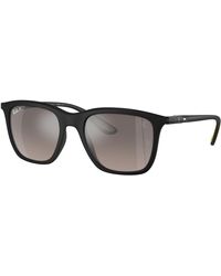 Ray-Ban - Scuderia Ferrari Sainz Special Edition 2024 Sunglasses Frame Silver Lenses Polarized - Lyst