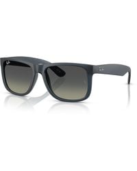 Ray-Ban - Justin classic sonnenbrillen fassung grau glas - Lyst