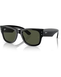 Ray-Ban - Mega wayfarer summer capsule sonnenbrillen fassung blau glas - Lyst