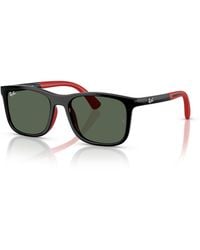 Ray-Ban - Rb9084s Kids Bio-based Sunglasses Frame Green Lenses - Lyst