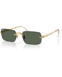 Ray-Ban - Rb3928 By A$ap Rocky Sunglasses Frame Blue Lenses - Lyst