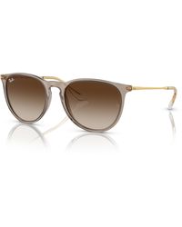 Ray-Ban - Rb4171 Erika Round Sunglasses - Lyst
