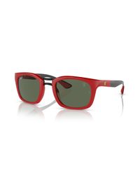 Ray-Ban - Rb8362m Scuderia Ferrari Collection Sunglasses Frame Green Lenses - Lyst