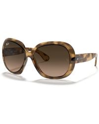 Ray-Ban - Rb4098 Jackie Ohh Ii Oversized Sunglasses, Black/grey Gradient, 60 Mm - Lyst