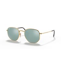 Ray-Ban - Rb3548n Hexagonal Flat Lens Hexagonal Sunglasses - Lyst