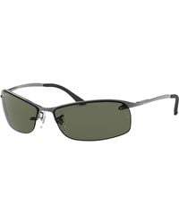 Ray-Ban - S Rb3183 Rectangular Sunglasses - Lyst