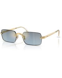 Ray-Ban - Rb3928 By A$ap Rocky Sunglasses Frame Blue Lenses - Lyst