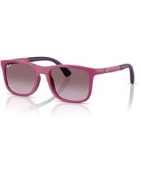 Ray-Ban - Rb9084s Kids Bio-based Zonnebrillen Montuur Violet Glazen - Lyst