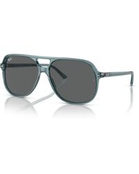 Ray-Ban - Bill bio-based earth day limited lunettes de soleil monture verres grey - Lyst