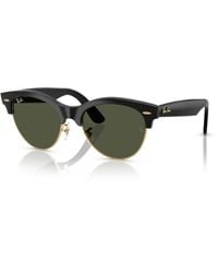 Ray-Ban - Clubmaster Way Sunglasses Frame Green Lenses - Lyst