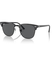 Ray-Ban - Sunglasses Unisex Clubmaster Classic - Grey Frame Grey Lenses 49-21 - Lyst