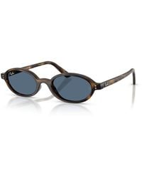 Ray-Ban - Khal Bio-based Sunglasses Frame Blue Lenses - Lyst