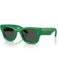 Ray-Ban - Wayfarer Puffer Sunglasses Frame Black Lenses - Lyst
