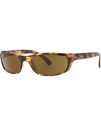 Ray-Ban - Sunglasses Man Rb4115 - Tortoise Frame Brown Lenses 57-16 - Lyst