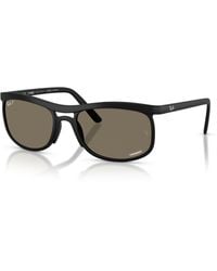 Ray-Ban - Rb4452ch chromance liteforce sonnenbrillen fassung grau glas polarisiert - Lyst