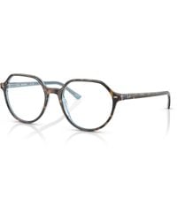 Ray-Ban - Thalia Transitions® Sonnenbrillen Havana Auf Hellblau Fassung Klar Glas 53-18 - Lyst