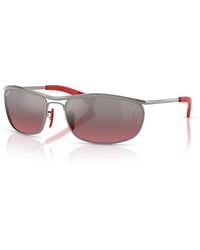 Ray-Ban - Sunglasses Rb3819m Scuderia Ferrari Collection Polarized+ Lenses - Lyst