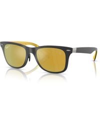 Ray-Ban - Scuderia Ferrari Monza Ltd | Rb8395m Sunglasses Frame Brown Lenses Polarized - Lyst