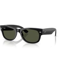 Ray-Ban - Mega Wayfarer Ii Sunglasses Frame Green Lenses - Lyst