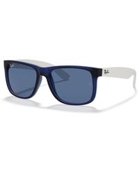 Ray-Ban - Justin Classic Sunglasses Frame Brown Lenses - Lyst