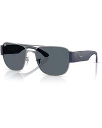 Ray-Ban - Rb3756 Sunglasses Frame Blue Lenses - Lyst