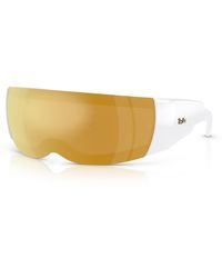 Ray-Ban - Ultra wrap 002 next generation collection sonnenbrillen fassung gold glas - Lyst