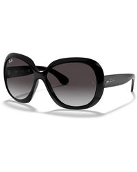 Ray-Ban - Sunglasses Woman Jackie Ohh Ii - Black Frame Grey Lenses 60-14 - Lyst