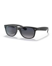 Ray-Ban - New wayfarer classic gafas de sol montura azul lentes polarizados - Lyst