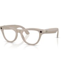 Ray-Ban - Meta Frame Blue Lenses Ai Glasses - Lyst