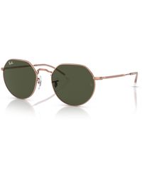 Ray-Ban - Rb3565 Jack Round Sunglasses - Lyst