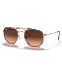 Ray-Ban - Marshal Ii Sunglasses -copper Frame Pink Lenses - Lyst