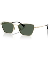Ray-Ban - Drea Bio-based Sunglasses Frame Green Lenses - Lyst