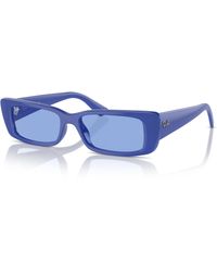 Ray-Ban - Teru bio-based lunettes de soleil monture verres bleu - Lyst