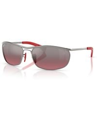 Ray-Ban - Sunglasses Rb3819m Scuderia Ferrari Collection Polarized+ Lenses - Lyst