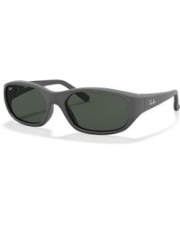 Ray-Ban - Sunglasses Unisex Daddy-o Ii - Black Frame Green Lenses 59-17 - Lyst