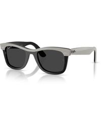 Ray-Ban - Sunglass Rb2240f Wayfarer Street Neat - Lyst