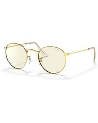 Ray-Ban - Rb3447 Round Metal Evolve Polarized Everglasses - Lyst
