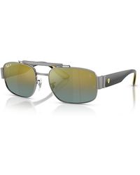 Ray-Ban - Rb3797M Scuderia Ferrari Collection Polarized+ Lenses Sunglasses Frame Lenses Polarized - Lyst