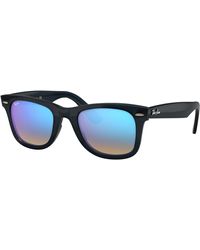 Blue Frame Orange Lenses 